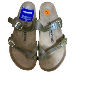 Birkenstock Olive Green Men's Sandals